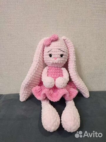 Мягкая игрушка заяц ручная работа