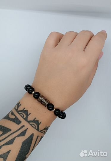 Браслет с бронзитом