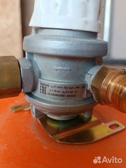 Редуктор на газовый балон Италия