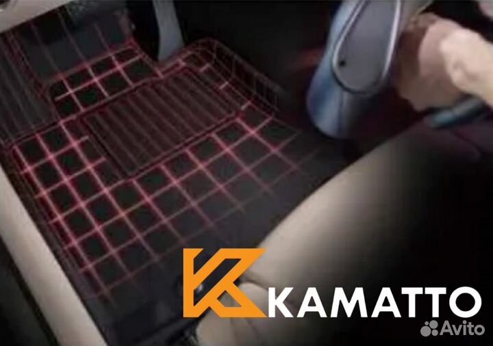 3D Модельные коврики Kamatto PRO Toyota Raize