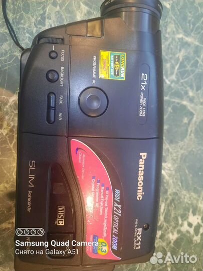 Видеокамера panasonicRX 11 Торг