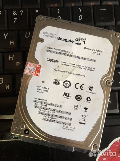 HDD 320 Gb 2,5