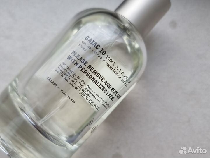 Le Labo gaiac 10, edp, остаток во флаконе, оригин