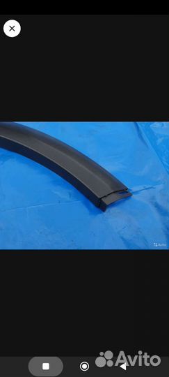 Накладка переднего левого крыла опель антара