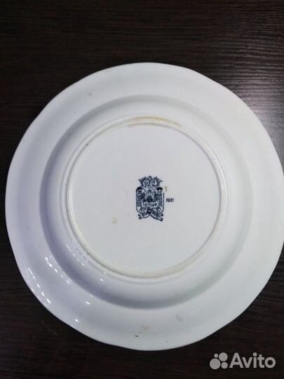 Старинная тарелка винтаж