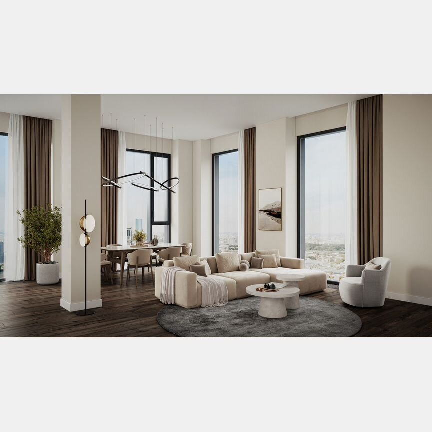 2-к. квартира, 35,5 м², 63/64 эт.