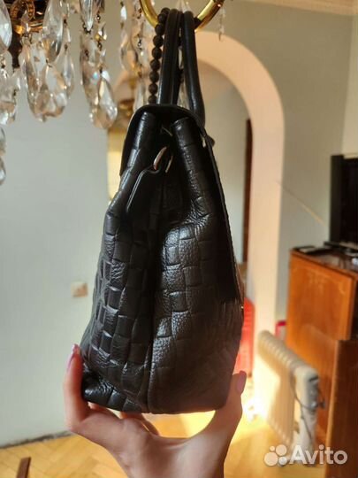 Сумка женская натуральная кожа бу