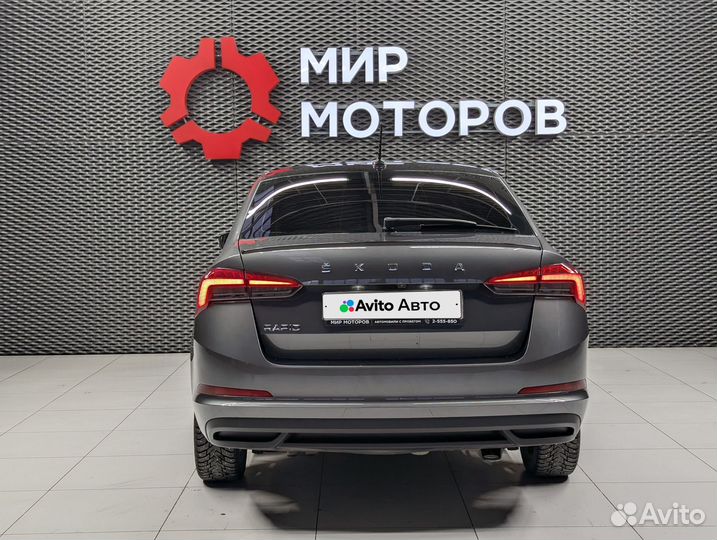 Skoda Rapid 1.4 AMT, 2021, 78 000 км