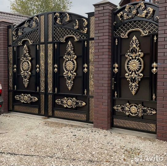 Ворота перилы навесы козырьки в рассрочку 0