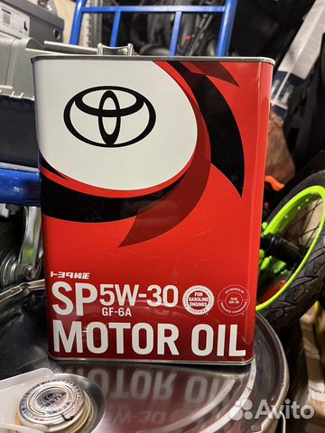 Моторное масло Toyota 5W-30 купить в Москве | Авито