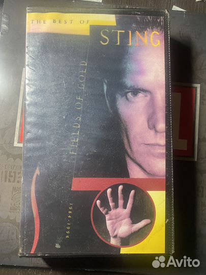 The Best Sting Fields Of Gold Видеокассета VHS