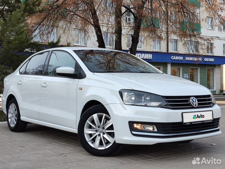Volkswagen Polo 1.6 AT, 2016, 58 811 км