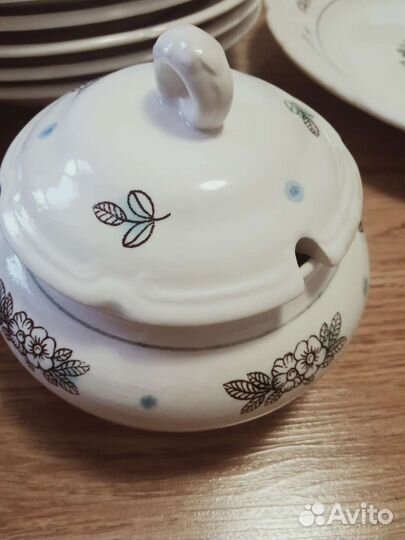 Остатки столового сервиза Конаково зик 60-е гг