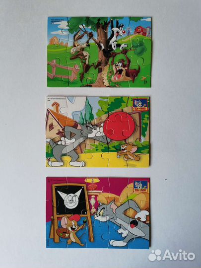 Пазлы из киндер-сюрприз