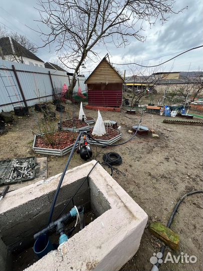 Чистка скважин и замена насосов