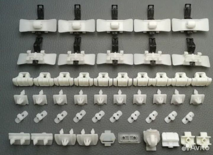 Mерседес w124 Клипсы, на листву