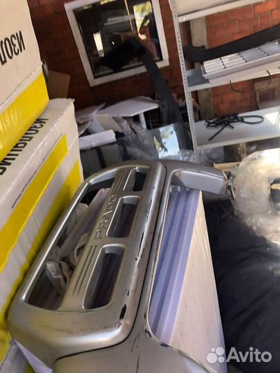 Кенгурятник накладка прадо90-95