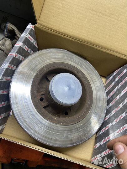 Задние тормозные диски на renault megane 2