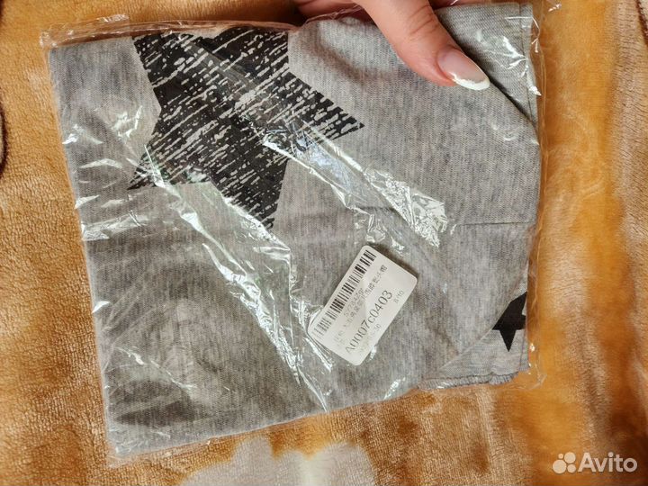 Комплект новый шапка и снуд