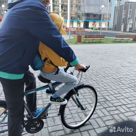 Детское велокресло на раму до 50кг