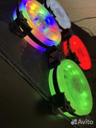 Вентилятор RGB 90мм