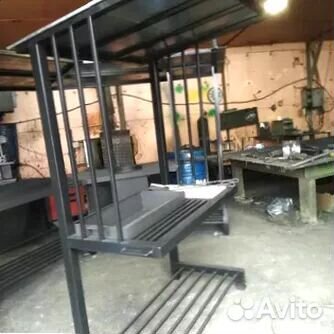 Мангал С печкой под казан