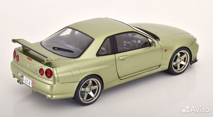 Nissan Skyline GT-R R34 1999 Solido 1:18