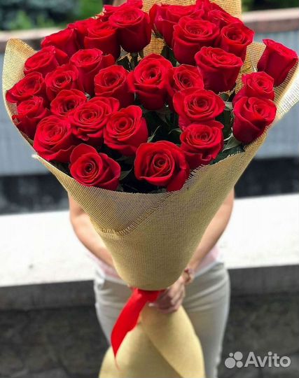 Высокие розы