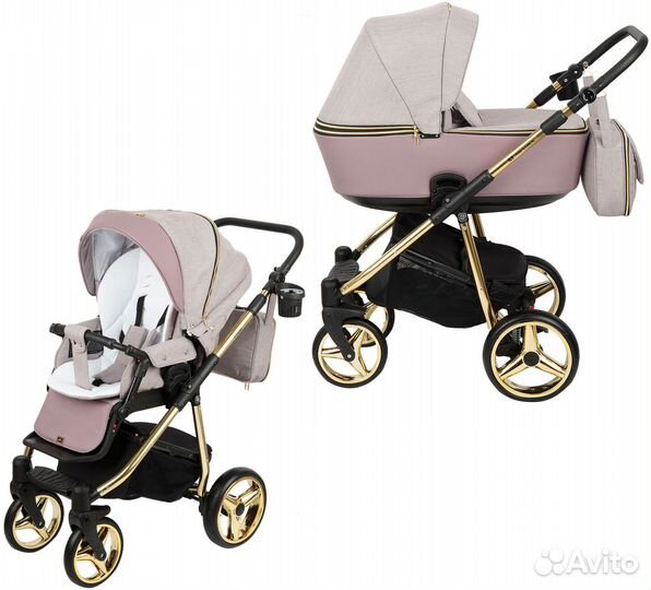 Коляска 2 в 1 adamex reggio