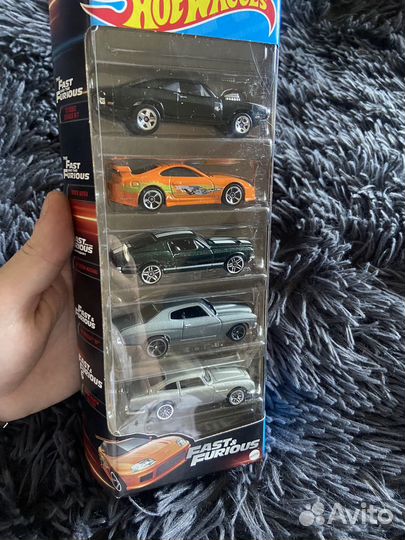 Hot wheels Fast and Furious 5 pack
