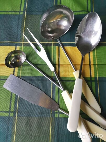 Набор для кухни костяные ручки нержавейка СССР