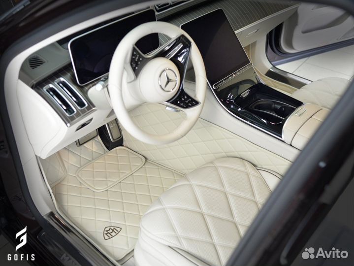 Коврики премиум Mercedes S класс 223 Maybach