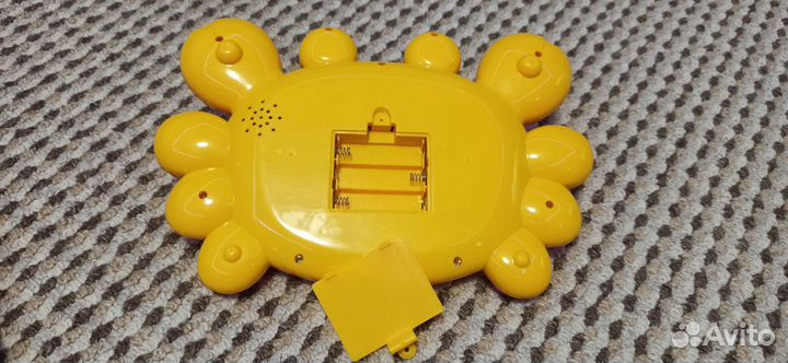 Музыкальный крабик-пианино