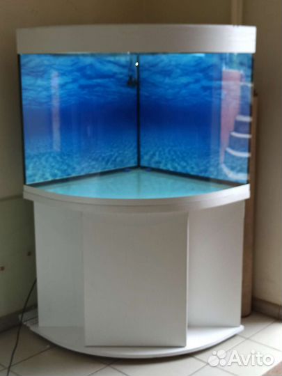 Аквариум 250 свет биофильтр фон подставка