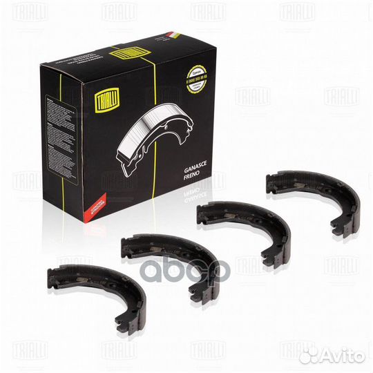 Колодки торм.барабан.задн.189x31 hyundai Sant