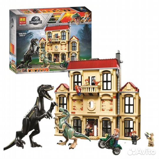 Лего Динозавры Нападение индораптора