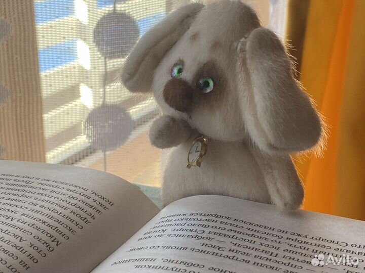 Игрушка щенок ручной работы