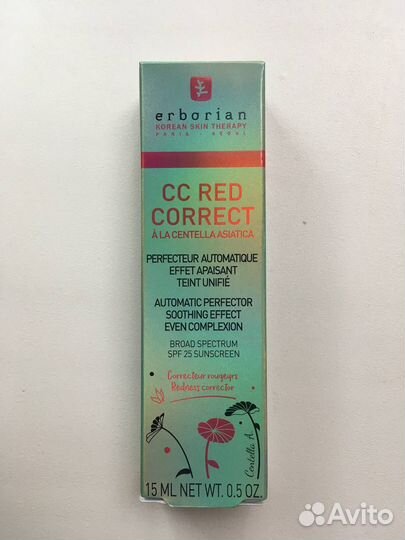 Erborian CC Red Correct 15 мл