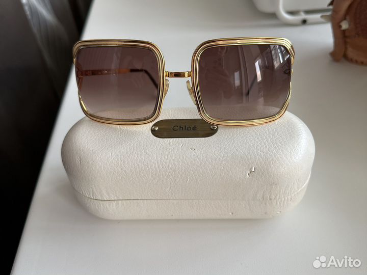 Очки Chloe оригинал мет оправа