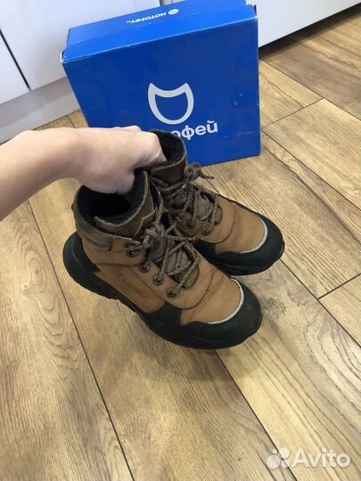 Ботинки сапоги зимние 35 натуральные Котофей