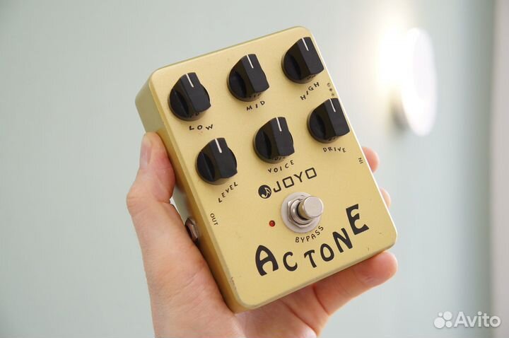 Joyo JF-13 AC Tone педаль овердрайв преамп