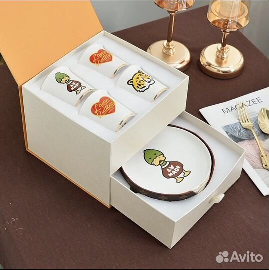 Набор посуды louis vuitton