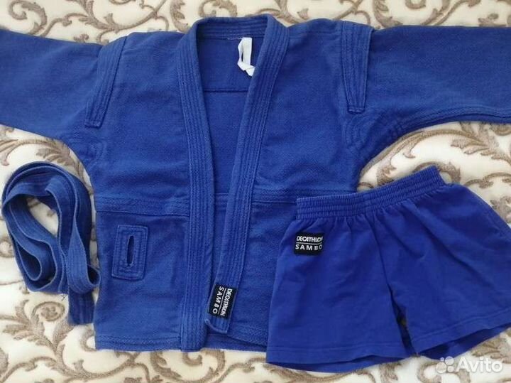 Куртка и шорты Самбо-дзюдо для мальчика