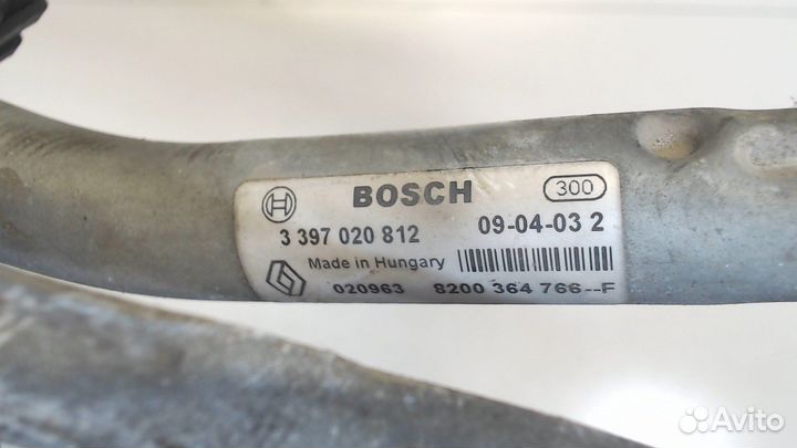 Механизм стеклоочистителя Renault Twingo, 2007