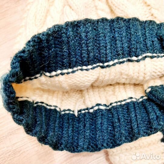 Комплект шапка и снуд