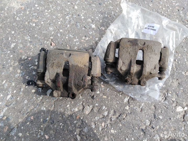 Суппорта передние kia ceed 2007-2012