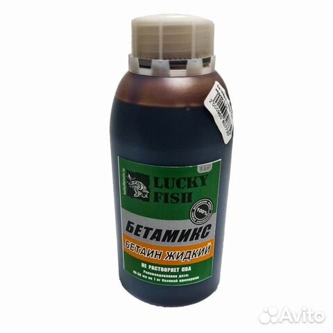 Бетамикс Lucky Fish жидкий 0,5л для рыбалки