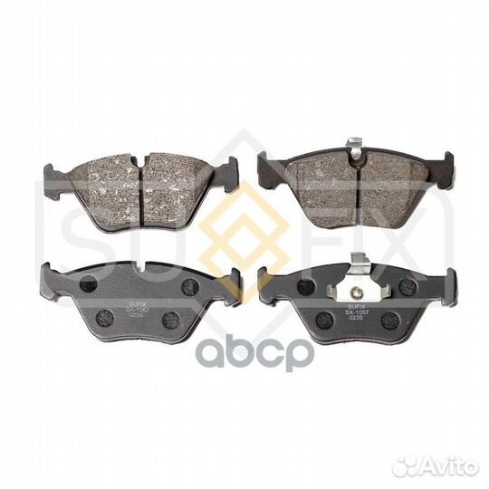 Колодки тормозные дисковые перед прав лев