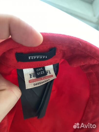 Кепка детская Ferrari