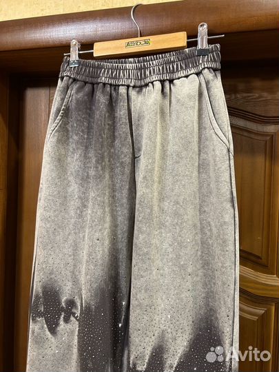Штаны /брюки варенка со стразами
